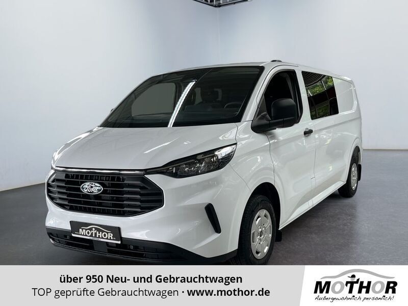 Frozen white Neu 2025 Ford Transit Custom Trend Limousine | 49.984 € - Bild 1/4