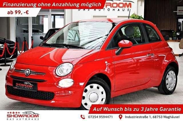 Rot Gebraucht 2021 Fiat 500 Pop Limousine | 11.950 € (Fairer Preis) - Bild 1/4