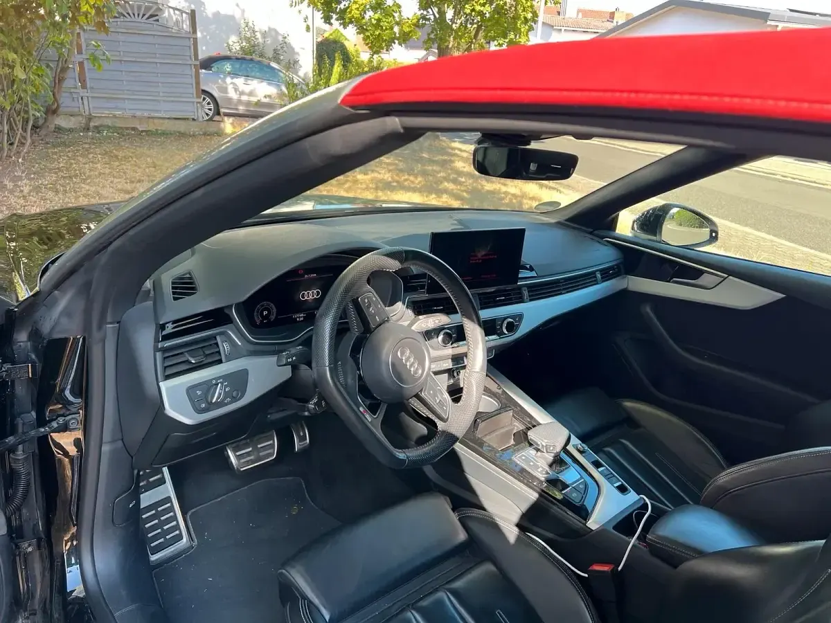 Gebraucht Audi A5 Cabriolet S-Line 204 PS (150 kW) 2020 Schwarz Cabrio