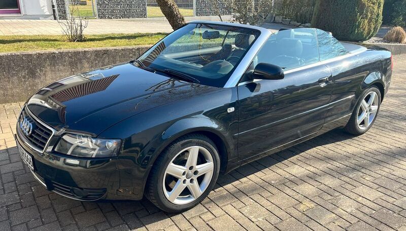 Schwarz Gebraucht 2002 Audi A4 Cabriolet Sport Cabrio | 6.600 € (Teuer) - Bild 1/4