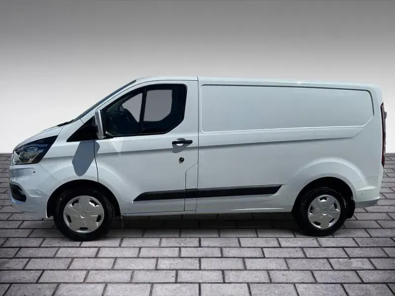 Gebraucht Ford Transit Trend 125 PS (91 kW) 2020 Weiss / frozen white Limousine