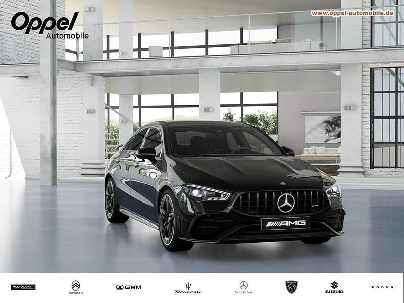 Kosmosschwarz metalliclack Gebraucht 2024 Mercedes CLA35 AMG AMG | 54.950 € (Teuer) - Bild 1/3