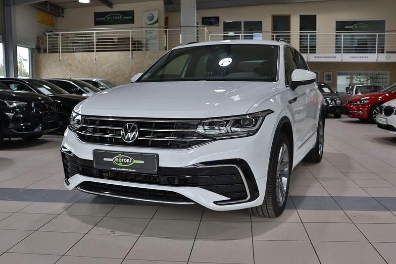 Weiß Gebraucht 2022 VW Tiguan R-line SUV | 28.500 € (Superpreis) - Bild 1/4