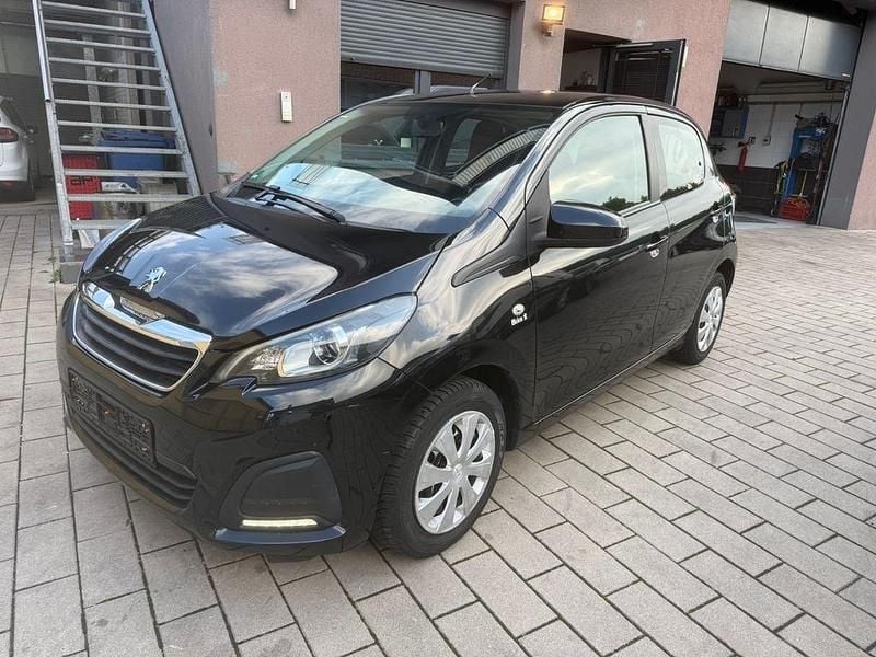 Schwarz Gebraucht 2016 Peugeot 108 Kleinwagen | 4.999 € (Guter Preis) - Bild 1/4