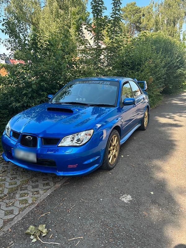 Blau Gebraucht 2007 Subaru Impreza Limousine | 16.799 € (Fairer Preis) - Bild 1/4