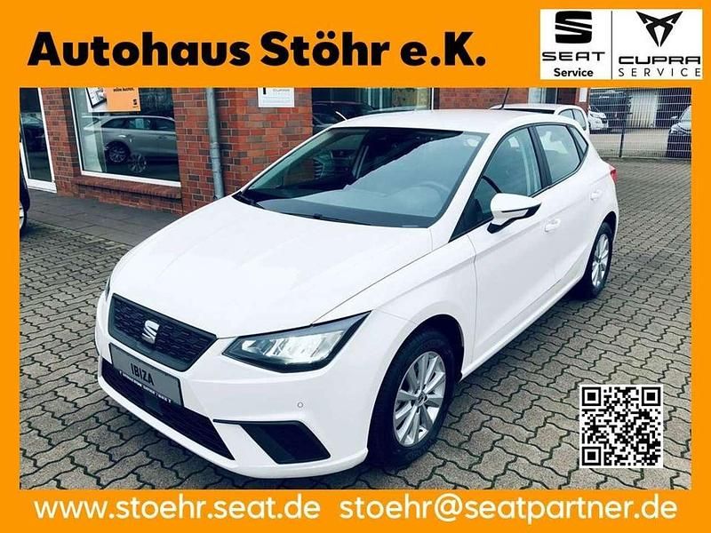 "candy" weiss Gebraucht 2022 Seat Ibiza Style Kleinwagen | 17.490 € (Guter Preis) - Bild 1/4