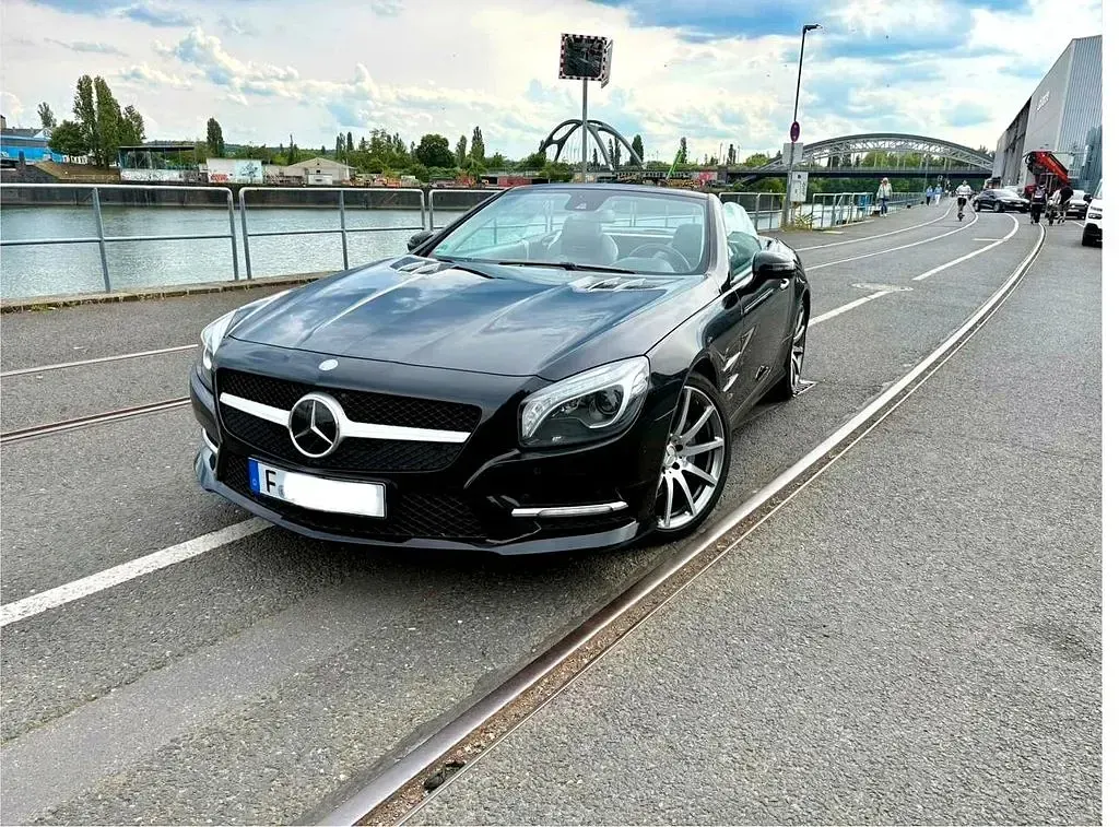 Gebraucht Mercedes SL500 AMG 435 PS (319 kW) 2012 Schwarz Cabrio