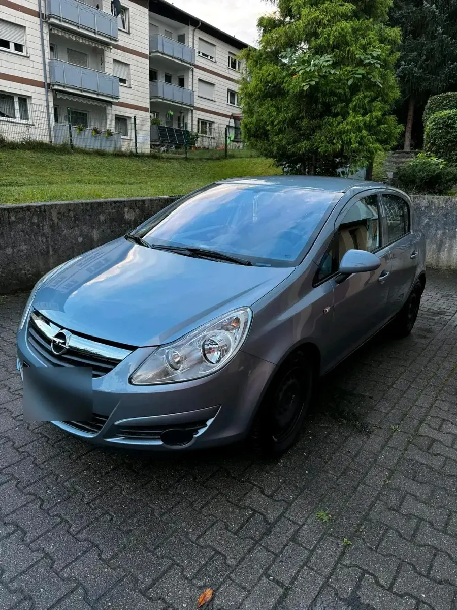 Gebraucht Opel Corsa 80 PS (58 kW) 2008 Grau Kleinwagen