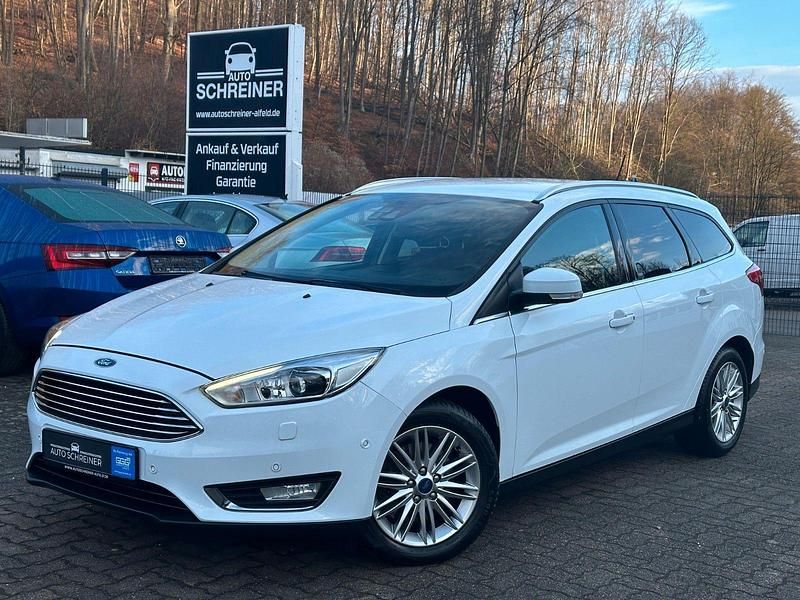 Gebraucht Ford Focus Titanium 150 PS (110 kW) 2017 Weiß Kombi