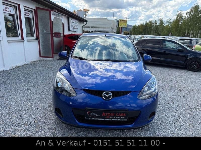 Gebraucht Mazda 2 Inclusive 86 PS (63 kW) 2008 Blau Kleinwagen