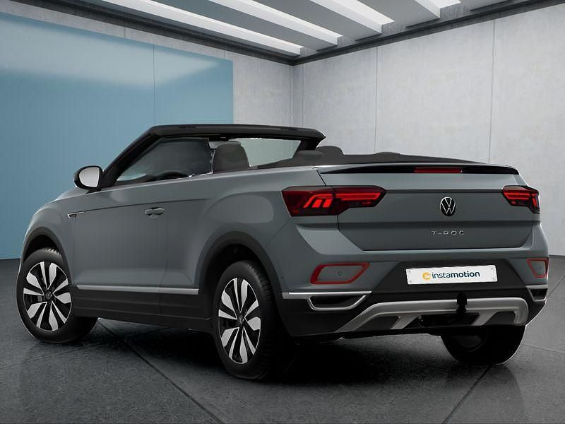 Blau Gebraucht 2024 VW T-Roc Cabriolet Cabrio | 29.699 € (Fairer Preis) - Bild 1/4