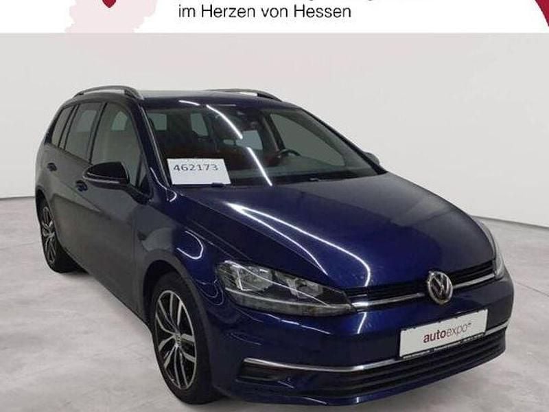Atlantic blue metallic Gebraucht 2019 VW Golf VII IQ Drive Kombi | 16.390 € (Guter Preis) - Bild 1/4