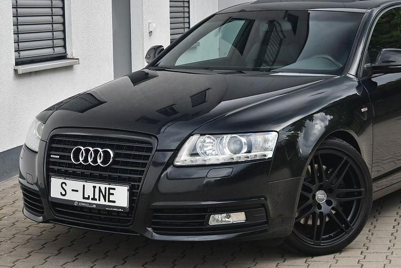 Schwarz Gebraucht 2011 Audi A6 S-Line Limousine | 12.991 € (Etwas zu teuer) - Bild 1/4