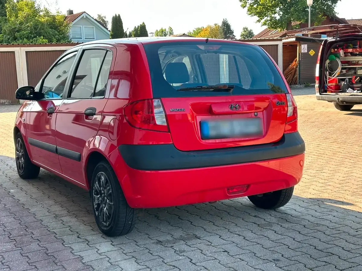 Gebraucht Hyundai Getz 67 PS (49 kW) 2005 Rot Kleinwagen