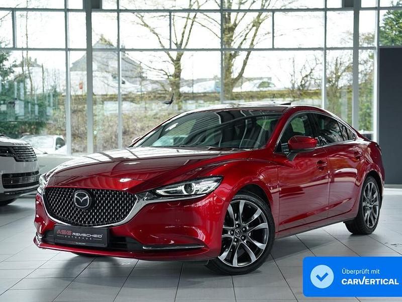 Gebraucht Mazda 6 Exclusive-Line 195 PS (143 kW) 2019 Rot Limousine