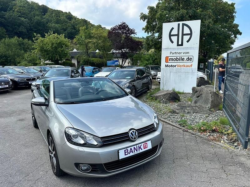 Gebraucht VW Golf Cabriolet 105 PS (77 kW) 2013 Silber Cabrio
