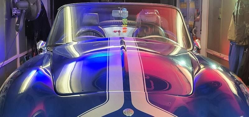 Second-hand AC Cobra 129 CP (94 kW) 1993 Albastru Cabrio