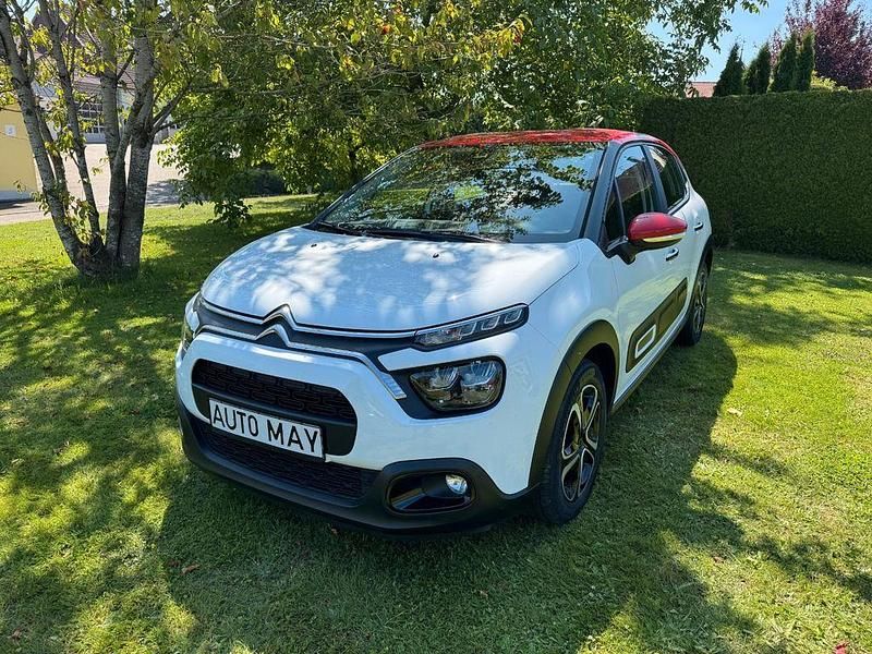 Weiß Gebraucht 2022 Citroën C3 Shine Limousine | 11.400 € - Bild 1/4