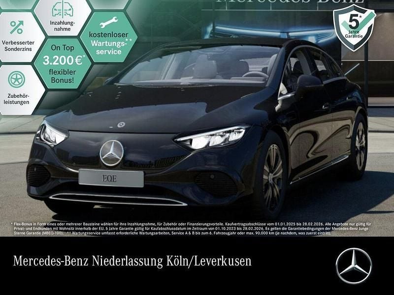 Schwarz Gebraucht 2025 Mercedes EQE300 Advanced Plus Limousine | 43.990 € (Superpreis) - Bild 1/4