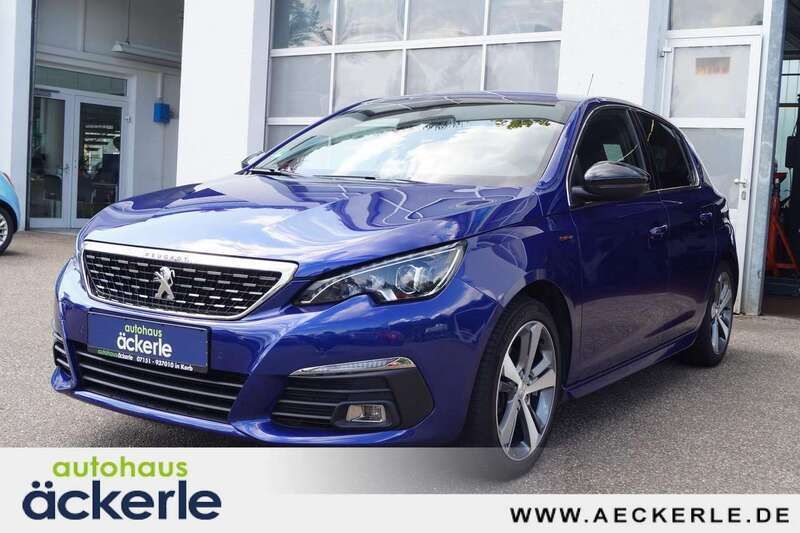 Blau Gebraucht 2017 Peugeot 308 Allure GT-Line Kombi | 12.790 € (Etwas zu teuer) - Bild 1/4