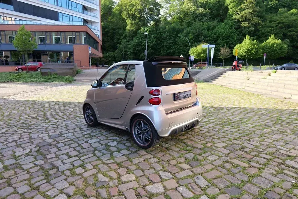 Gebraucht Smart ForTwo Cabrio Brabus 102 PS (75 kW) 2013 Silber Cabrio