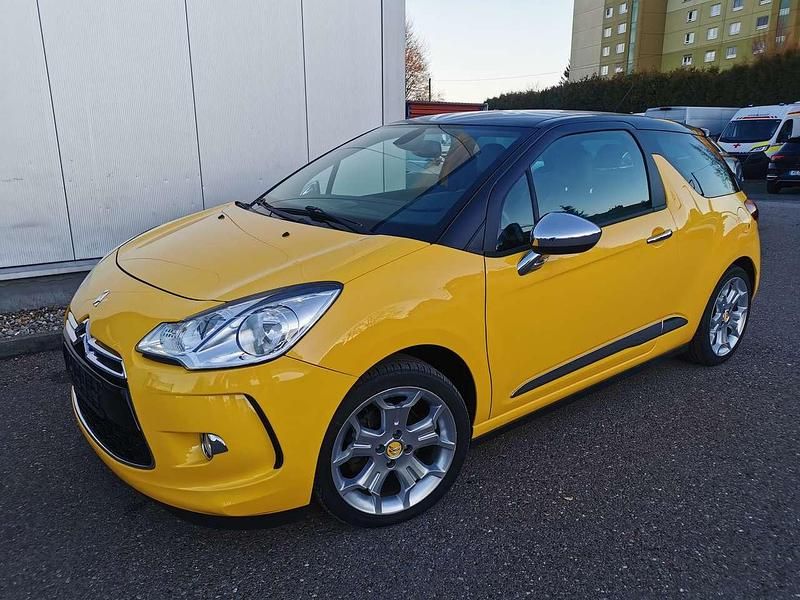 Gebraucht Citroën DS3 Sport Chic 156 PS (114 kW) 2013 Lack gelb pegase + schwarz Kleinwagen