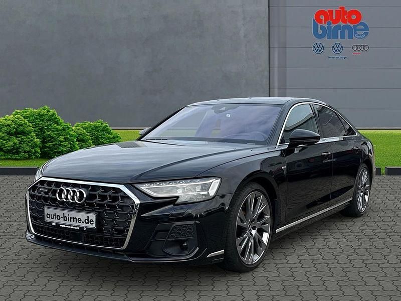 Mythosschwarz metallic Gebraucht 2022 Audi A8 Sport Limousine | 64.380 € (Fairer Preis) - Bild 1/4