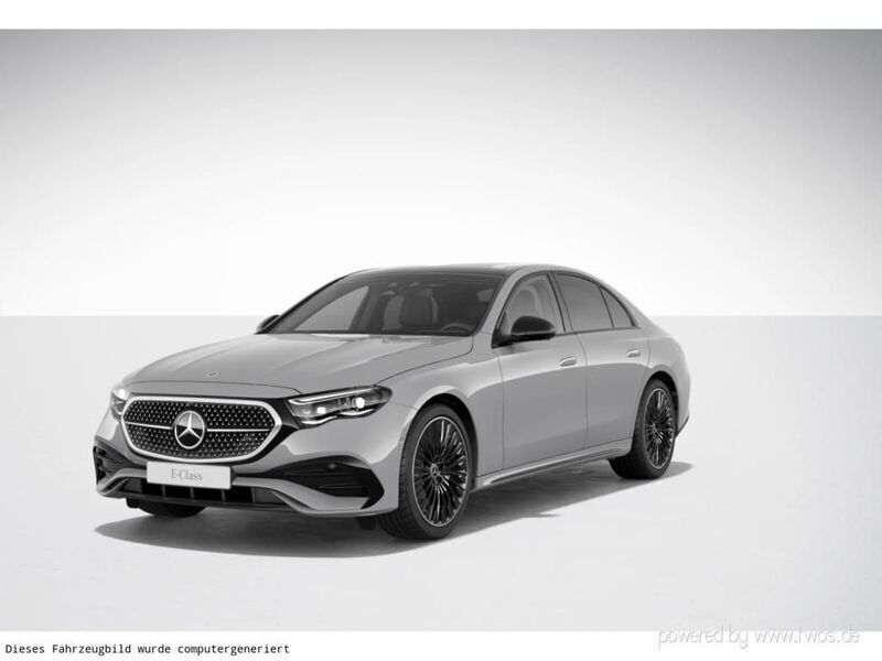 Grau Gebraucht 2023 Mercedes E220 Night Limousine | 79.800 € - Bild 1/4