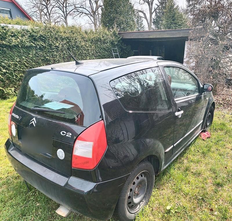 Gebraucht Citroën C2 2002 Schwarz Kleinwagen