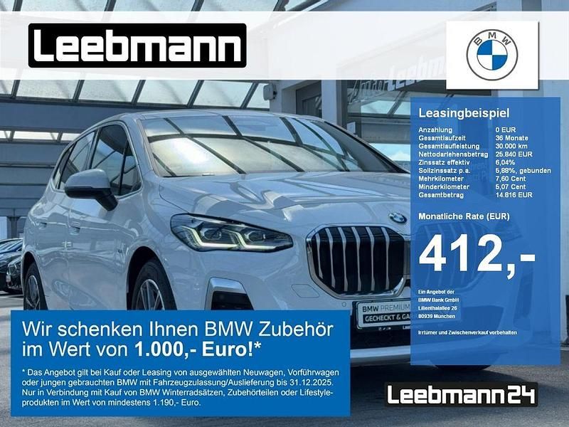 Weiß Gebraucht 2024 BMW 218 Active Tourer M Sport Van / Kleinbus | 30.750 € (Superpreis) - Bild 1/4
