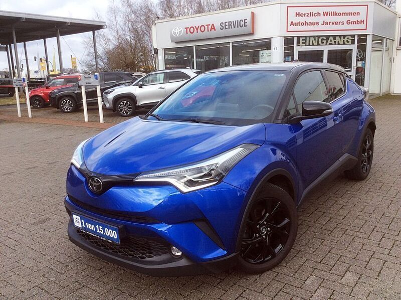 Titanblau metallic / dach schw Gebraucht 2018 Toyota C-HR Style SUV | 17.950 € (Fairer Preis) - Bild 1/4