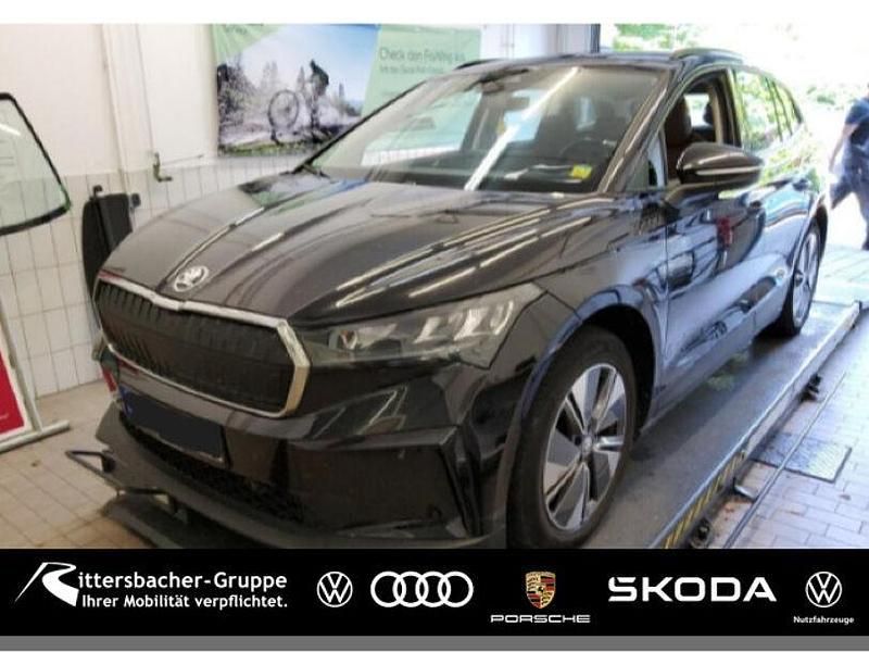 Schwarzmagic perleffekt Gebraucht 2021 Skoda Enyaq iV ecoSuite SUV | 22.990 € (Etwas zu teuer) - Bild 1/2