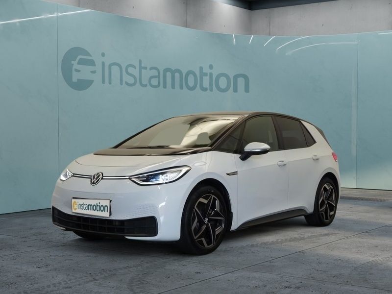 Weiß Gebraucht 2020 VW ID.3 Pro Kleinwagen | 3.149 € - Bild 1/3