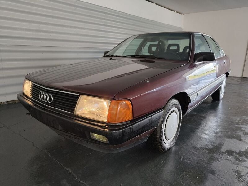 Rot Gebraucht 1989 Audi 100 Limousine | 5.990 € - Bild 1/4