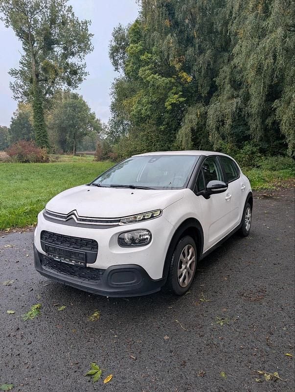 Weiß Gebraucht 2020 Citroën C3 Kleinwagen | 7.777 € (Guter Preis) - Bild 1/4