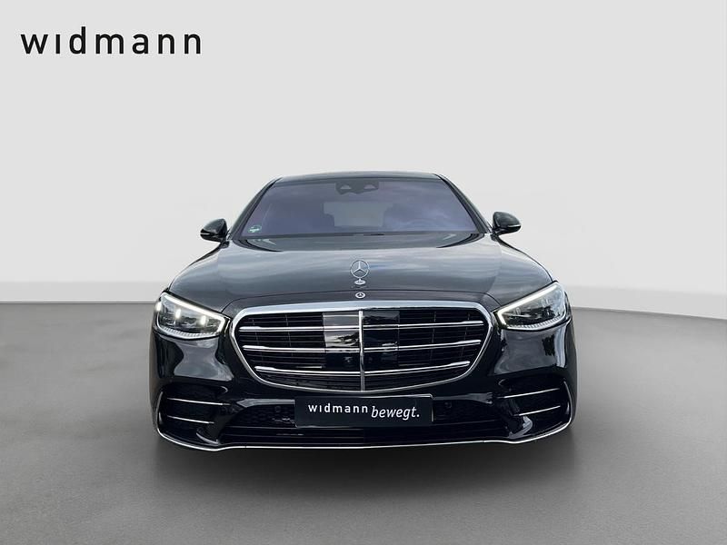 Gebraucht Mercedes S450 AMG line 367 PS (269 kW) 2025 Metalliclack obsidianschwarz Limousine