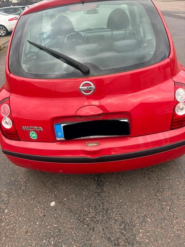 Gebraucht Nissan Micra 65 PS (47 kW) 2006 Rot Kleinwagen