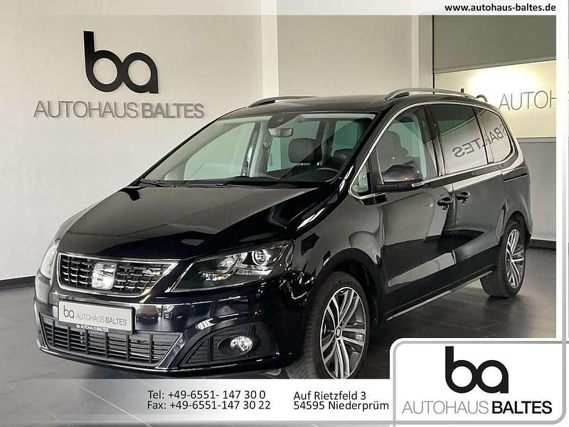 Deep schwarz met. Gebraucht 2023 Seat Alhambra FR-Line Van / Kleinbus | 41.850 € (Teuer) - Bild 1/4