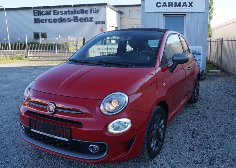 Rot Gebraucht 2019 Fiat 500C Sport Cabrio | 9.900 € (Guter Preis) - Bild 1/4
