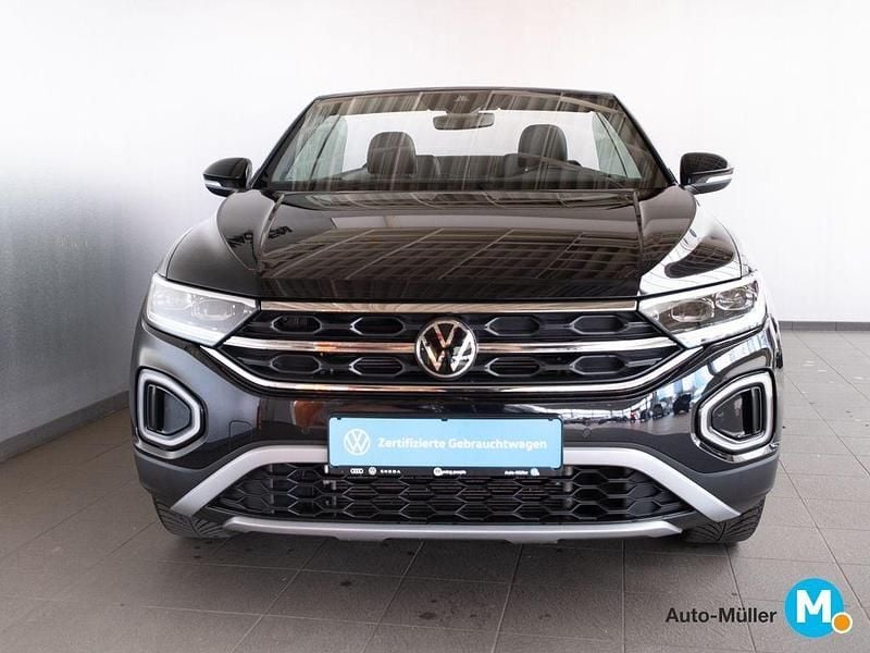 Gebraucht VW T-Roc Cabriolet Goal 116 PS (85 kW) 2025 Schwarz Cabrio