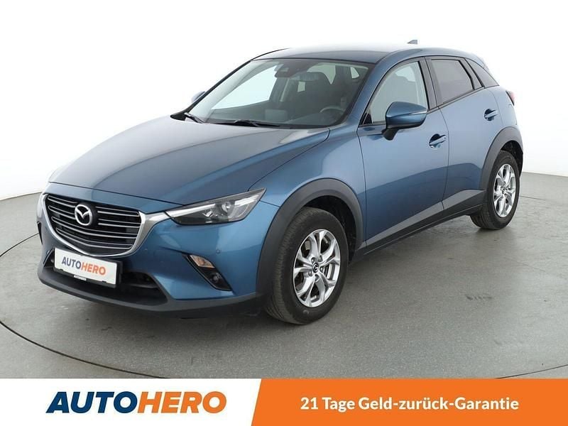 Blau Gebraucht 2018 Mazda CX-3 Exclusive-Line SUV | 14.910 € (Guter Preis) - Bild 1/3