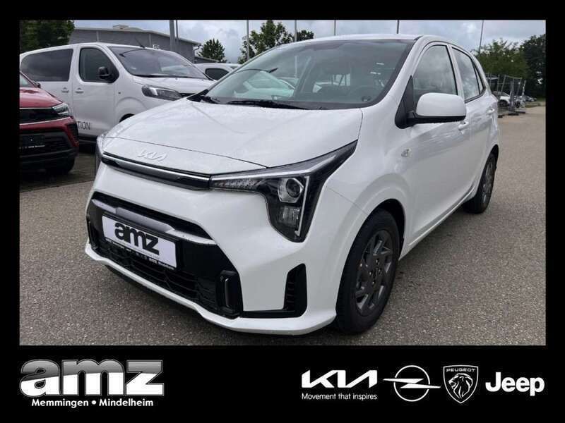 Clear white weiss Neu 2024 Kia Picanto Vision Kleinwagen | 15.980 € (Fairer Preis) - Bild 1/4