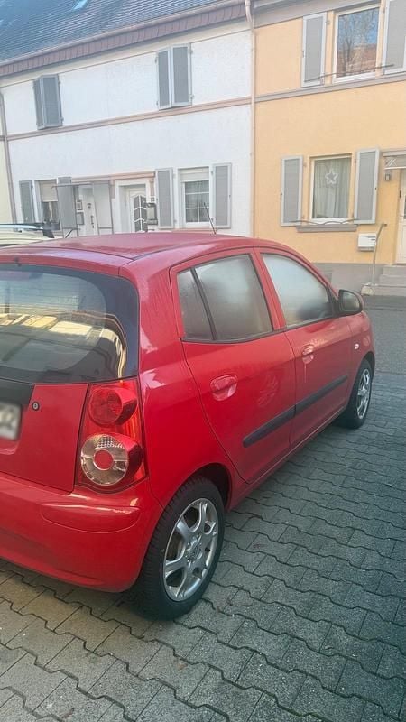 Gebraucht Kia Picanto 65 PS (47 kW) 2009 Rot Kleinwagen