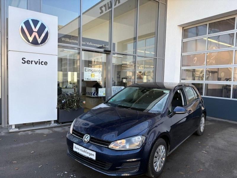 Blau Gebraucht 2015 VW Golf VII Kleinwagen | 6.600 € (Fairer Preis) - Bild 1/4