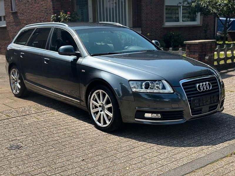 Grau Gebraucht 2010 Audi A6 S-Line Kombi | 4.499 € (Guter Preis) - Bild 1/4