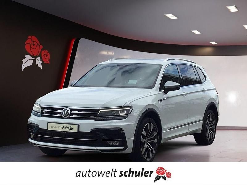 Weiß Gebraucht 2019 VW Tiguan Allspace Highline SUV | 29.549 € (Fairer Preis) - Bild 1/4