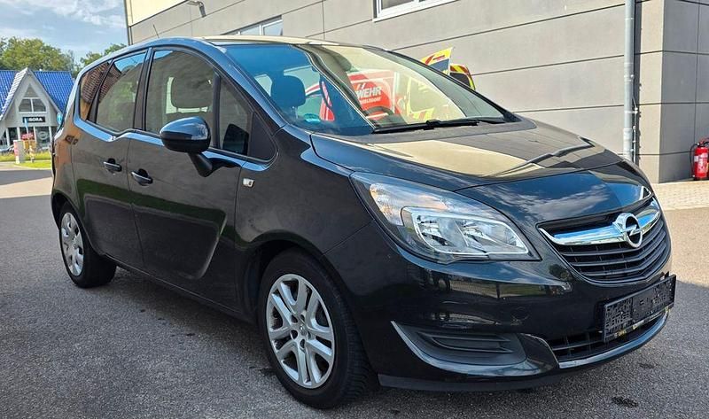 Gebraucht Opel Meriva Edition 110 PS (80 kW) 2014 Schwarz Van / Kleinbus