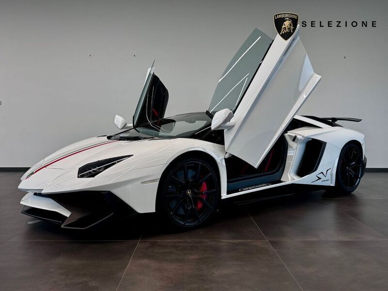 Weiß Gebraucht 2016 Lamborghini Aventador Cabrio | 579.000 € (Etwas zu teuer) - Bild 1/4