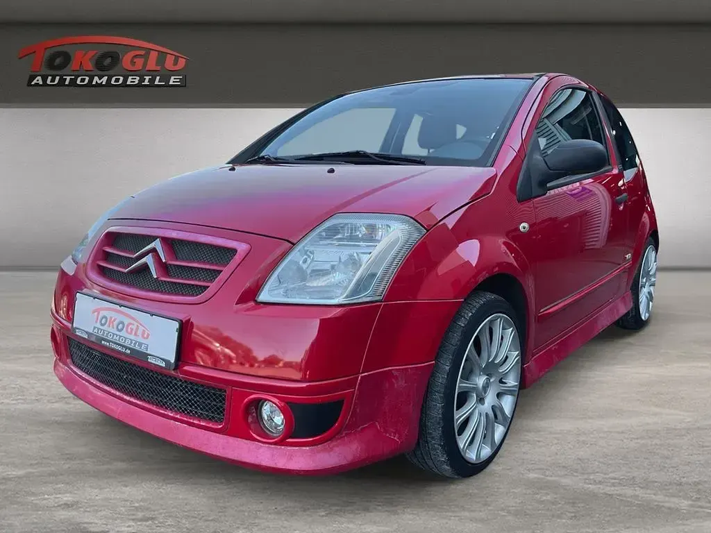 Gebraucht Citroën C2 VTR Sport 73 PS (53 kW) 2006 Rot Kleinwagen
