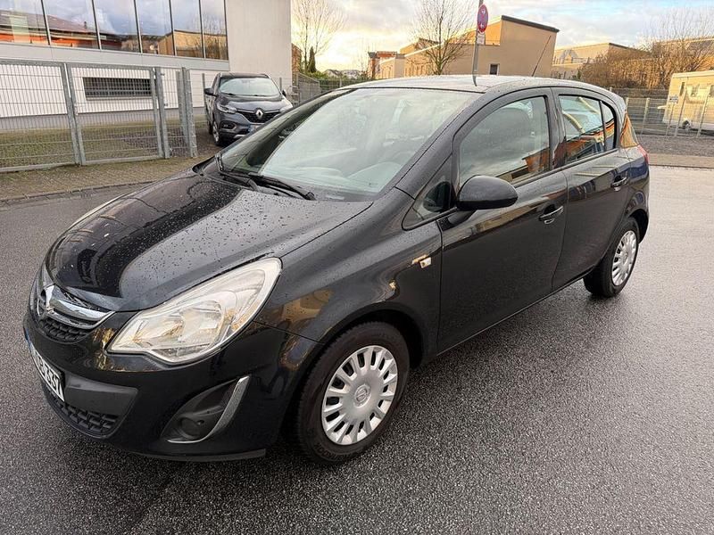 Gebraucht Opel Corsa Edition 101 PS (74 kW) 2012 Schwarz Kleinwagen